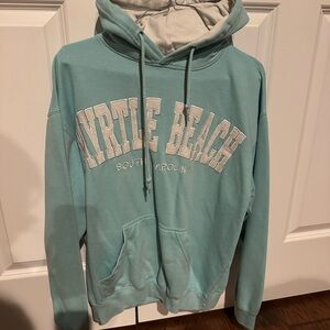 Myrtle Beach Hoodie in Light Blue